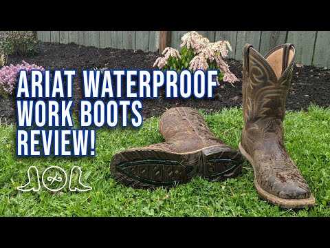 Ariat Hybrid Rancher Waterproof Work Boots REVIEW!