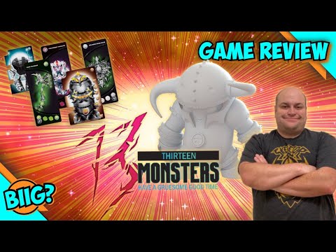 13 MONSTERS: ARMED TO THE TEETH | Game Review | 2020 Expansion