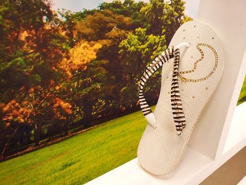 Programa Arte Brasil - 08/12/2015 - Andréia Bassan - Chinelo Customizado