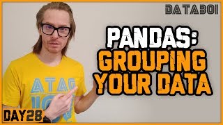 Video 28: Using GroupBy to Group Data with Pandas