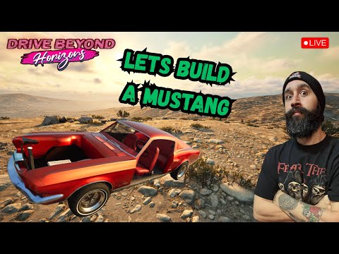 🔴Mustang Build Challenge! Drive Beyond Horizons Gameplay