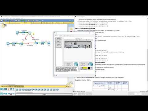PKT 6.2.2.4 - Configuring Basic EIGRP with IPv4
