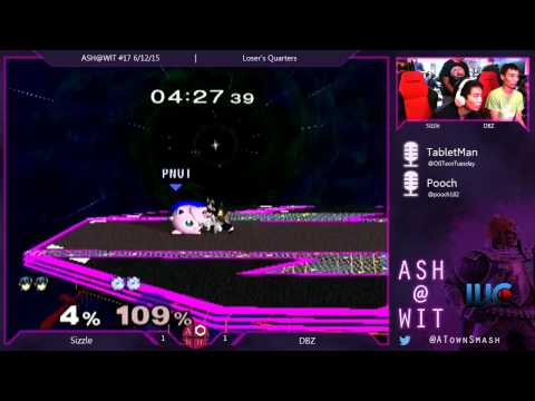 Melee Loser's Quarters ASH@WIT 6/12/15 - Sizzle (Marth) vs DBZ (Falco)