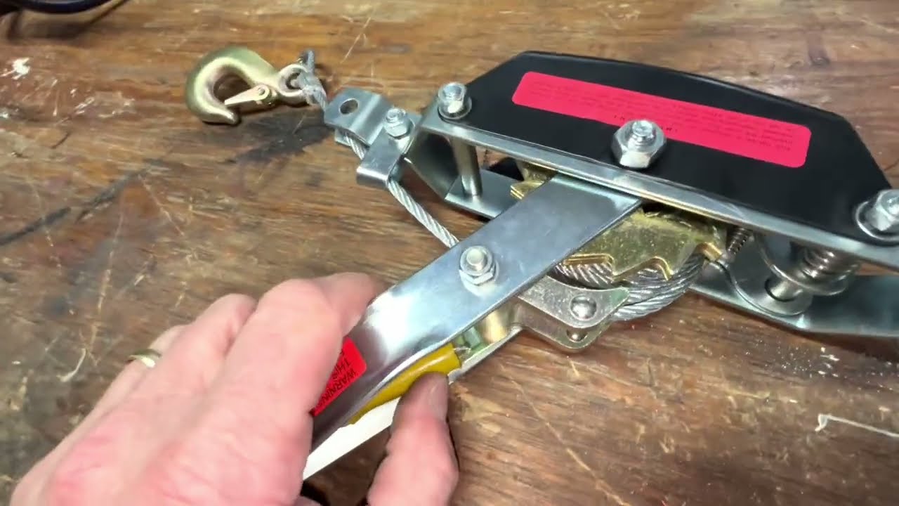 DIY How to Operate a Cable Puller 