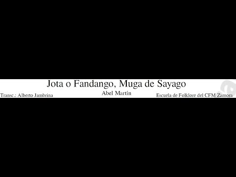307 Jota o Fandango de Muga de Sayago - Flauta y Tamboril - Zamora