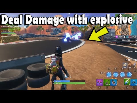 Eliminate players using explosive - FORTNITE CHAPTER 2 SEASON 4 WEEK 3 TNTINA’S TRIAL Challenges
