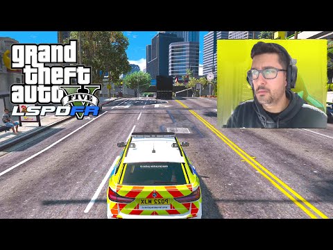 JUGAMOS con el MAPA del GTA 5 al REVES!  | LSPDFR #893