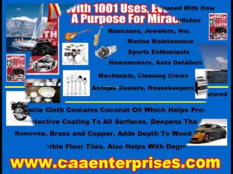 Miracle Cloth - The World's Best Cleaning And Polishing Product