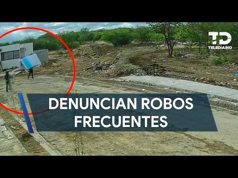 Vecinos de la colonia Jardines de San Roque en Juárez denuncian robos a viviendas