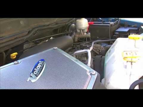 How To: Install a Volant cold air intake filter system on a RAM 1500.