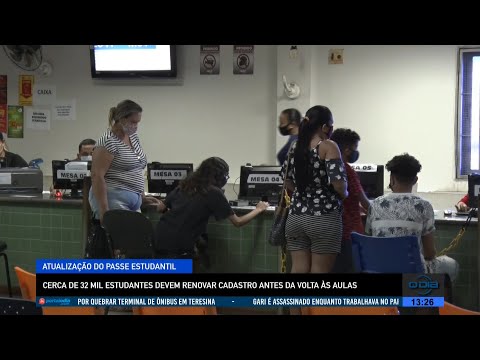 Cerca de 32 mil estudantes devem renovar cadastro antes da volta às aulas 29 07 2022