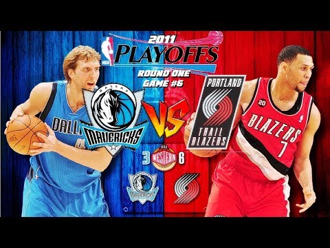DALLAS MAVERICKS @ PORTLAND TRAIL BLAZERS | GAME 6 | 2011 NBA PLAYOFFS [APRIL 28th 2011][4.28.11]