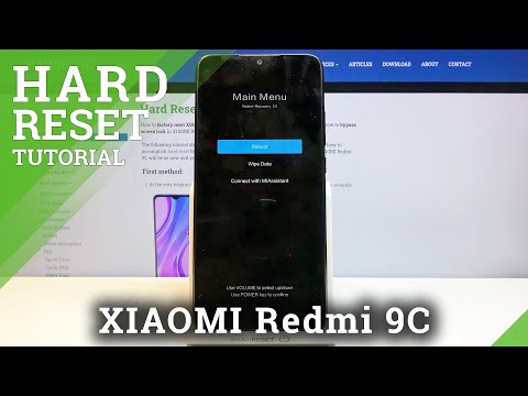 How to Factory Reset XIAOMI Redmi 9C – Erase All Data & Customized Settings