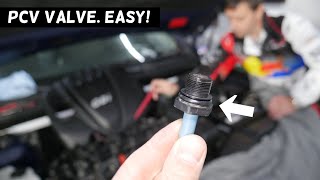 KIA OPTIMA PCV VALVE REPLACEMENT REMOVAL