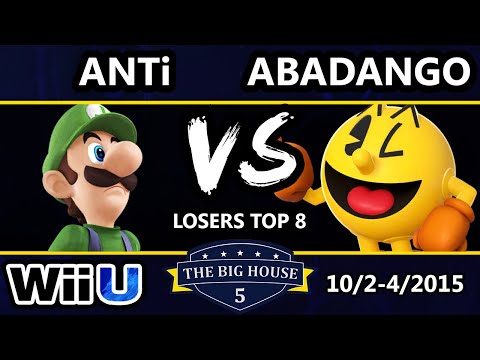 The Big House 5 - ANTi (Mario) Vs. Abadango (Meta Knight, Pac-Man) - Losers Top 8