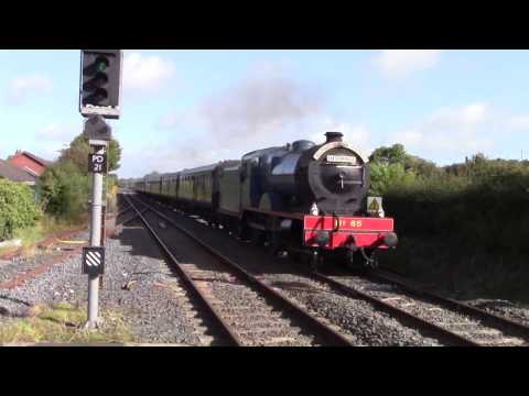 Ex GNR V Class 4-4-0 No.85 Merlin - Steam Enterprise - Poyntzpass & Adelaide 25/9/16