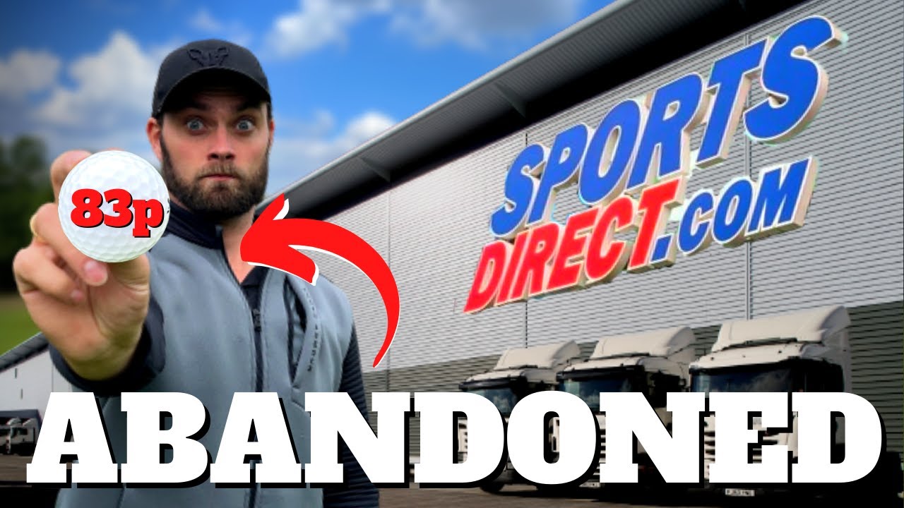 I Bought SRIXON's Discontinued Golf Ball From SPORTS DIRECT... For CHEAP!