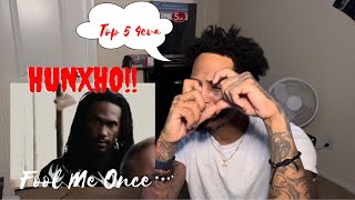 TRULY INSPIRATIONAL! Hunxho - Fool Me Once | OFFICIAL REACTION!!