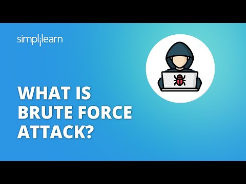 What is Brute Force Attack? | Learn to Crack Passwords using Brute Force Attack | Simplilearn