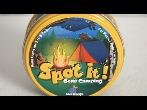 Настольная игра Spot it! Gone Camping, Dobble! (Доббль Кемпинг)! + УКРАЇНСЬКОЮ правила - фото 1 - id-p1898835424