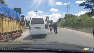 preview picture of video '#Dairi Trip Sumbul Pegagan - Sidikalang || Jalan rusak, kanan jurang kiri tebing rawan longsor'