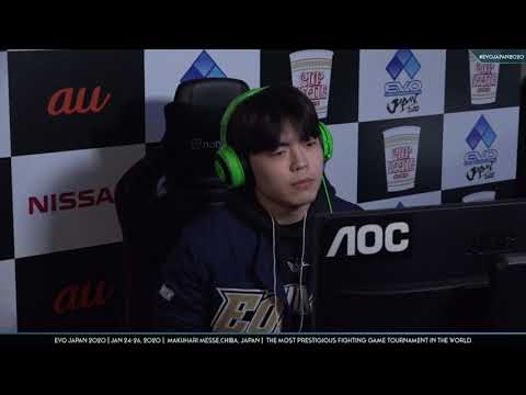 EQNX ULSAN (KAZUMI) VS SAINT (GANRYU) Evo Japan 2020 HYPE MATCH!