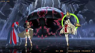 BBCF Rollback casuals Hime (Carl/Rachel) - CCC (Izanami)