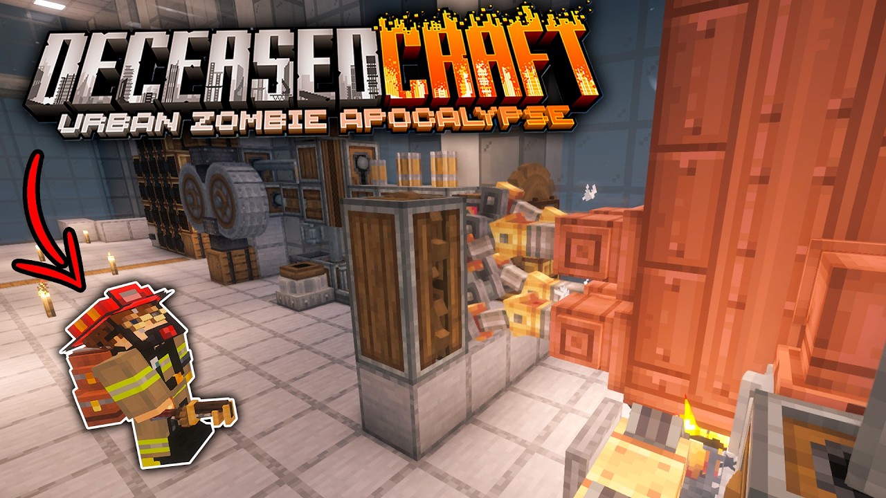 AS AUTOMAÇÕES COMEÇARAM!!! NOVA BASE!!!! - Minecraft DeceasedCraft E12 (1.20.1)