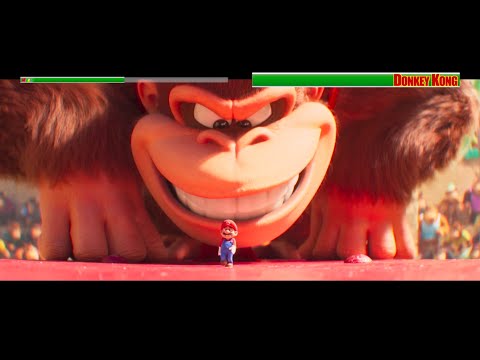 Mario vs Donkey Kong...with healthbars