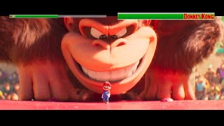 Mario vs Donkey Kongwith healthbars