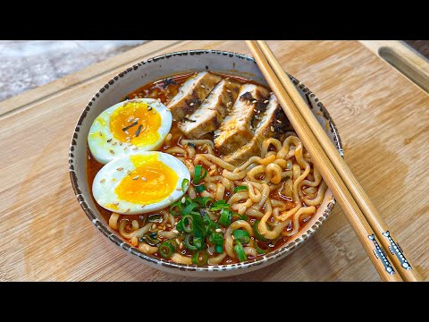 Homemade Ramen Recipe: How to Make Authentic Ramen Using Instant Noodles | Chicken Ramen