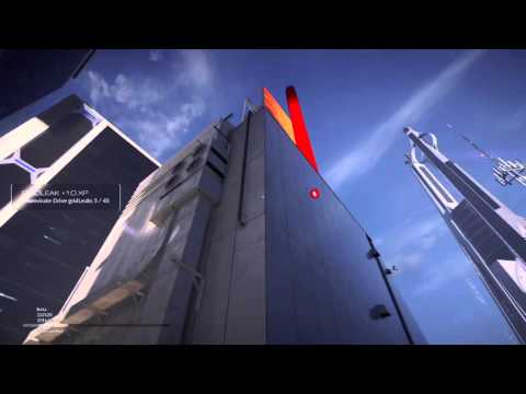 Mirror's Edge Catalyst Beta playthrough pt7 - Flashbacks!/Mysterious Billboard Ascent