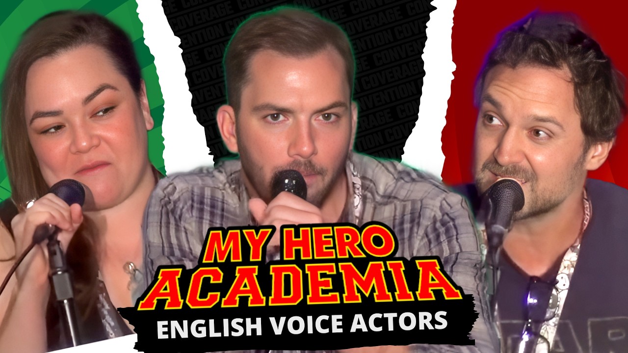 My Hero Academia English Voice Actors Panel [SacAnime Summer 2018]