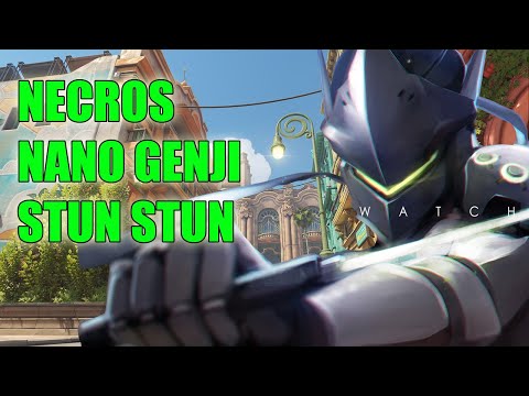 Necros NANO GENJI 5K PLAYS - PRO GENJI GAMEPLAY OVERWATCH SEASON 23