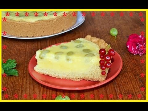 Pie "Fireworks" with gooseberries / Bon Appetit