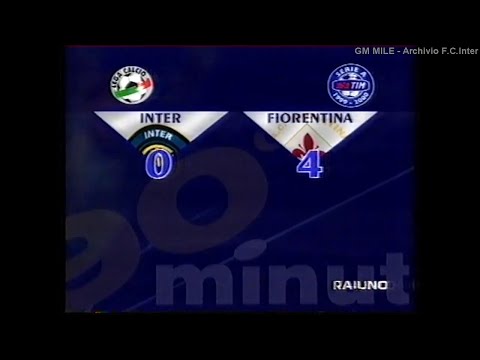 1999-00 (33^ - 07-05-2000) INTER-Fiorentina 0-4 [E.Chiesa,E.Chiesa,Batistuta,Bressan] 90°Minuto Rai1