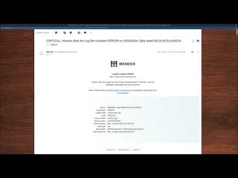 Mender.io new Add-on Monitoring - Demo
