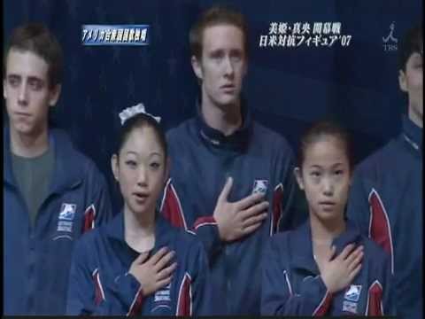 Robin Yukiko sings the Star Spangled Banner in Japan with Ayaka Hirahara [平原綾香]