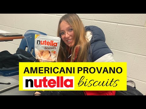 AMERICANI PROVANO I NUTELLA BISCUITS