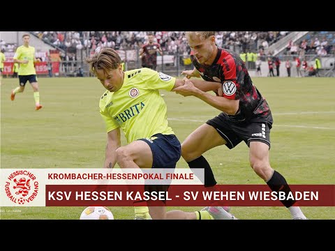Krombacher-Hessenpokal Finale: KSV Hessen Kassel - SV Wehen Wiesbaden