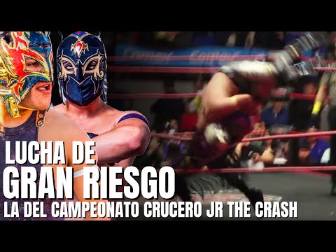 Anubis VS Gallo Extreme Lucha de GRAN RIESGO. la del CAMPEONATO  Crucero jr The Crash
