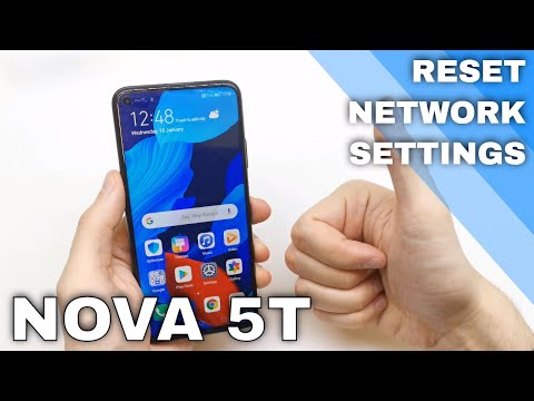 How to Reset Network Settings and WiFi - HUAWEI Nova 5T