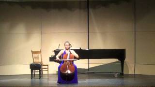 Rachel Mercer, cello - Ligeti Solo Sonata