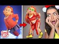 TURNING RED Characters GLOW UP into RICH KIDS! (AMAZING TRANSFORMATIONS!)