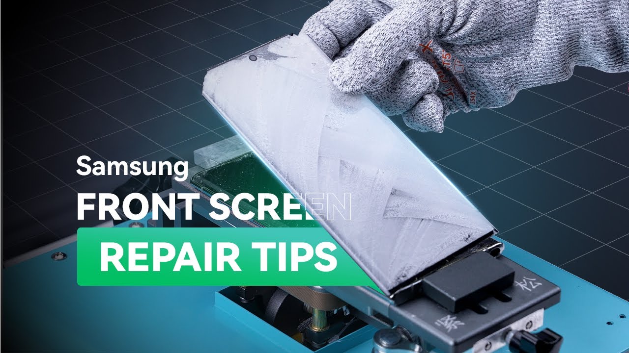 Renovierung Samsung Note 10 gebogenen Bildschirm Reparatur Tipps (nur Glas)