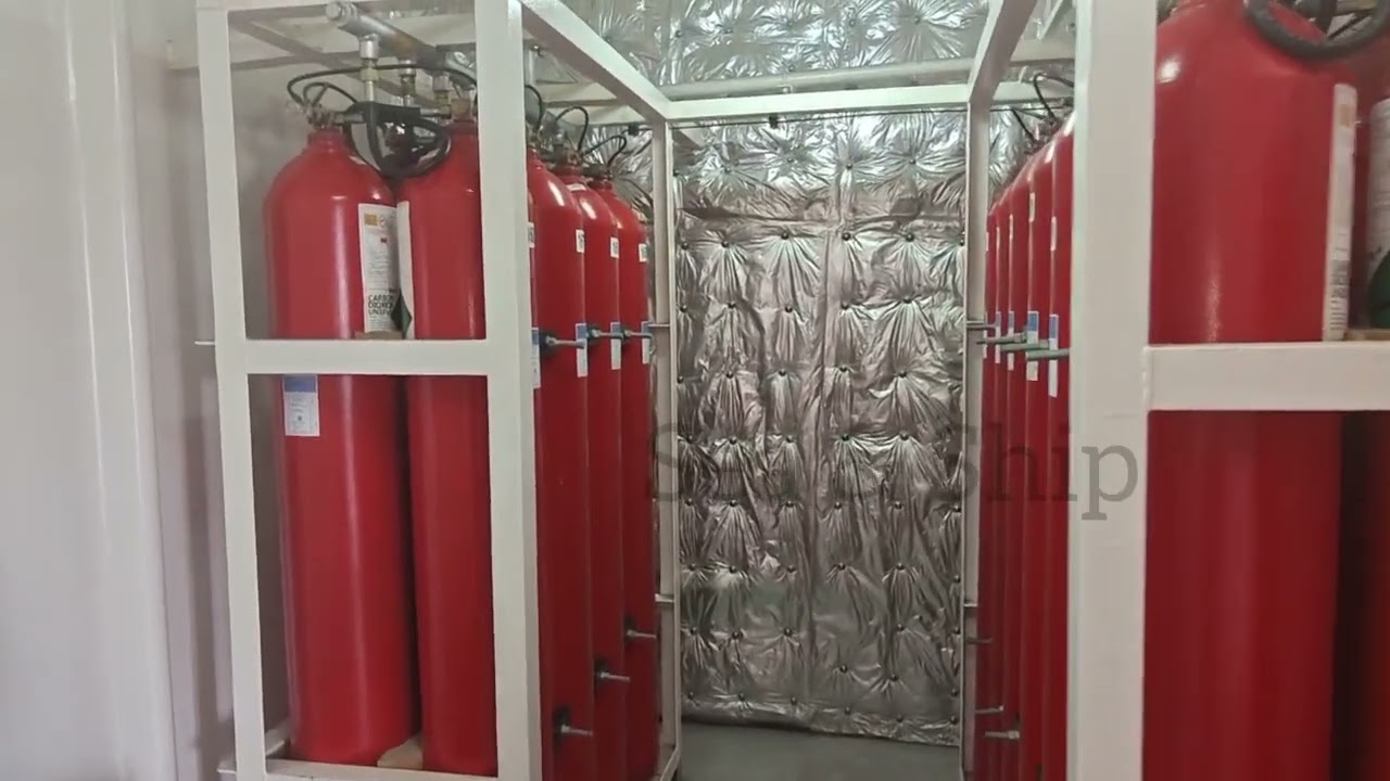 Ship Fixed CO₂ Fire Fighting System Explained | CO2 System Working, Testing & Maintenance Onboard