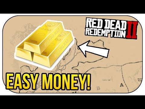 Red Dead Redemption 2: HIDDEN $1500 Treasure Location! (EASY MONEY!)