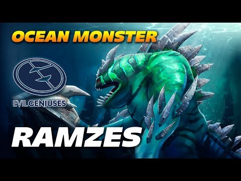 RAMZES666 Tidehunter - OCEAN MONSTER - Dota 2 Pro Gameplay