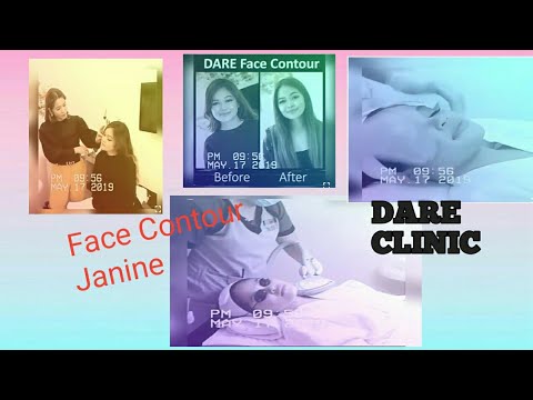 JANINE BERDIN | Face Contour Session with Dr. Jean Marquez |DARE CLINIC