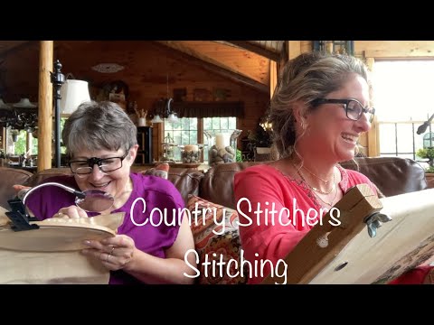 HELLO FLOSS FRIENDS!…GRAB YOUR NEEDLEWORK AND STITCH WITH US!  CSV136